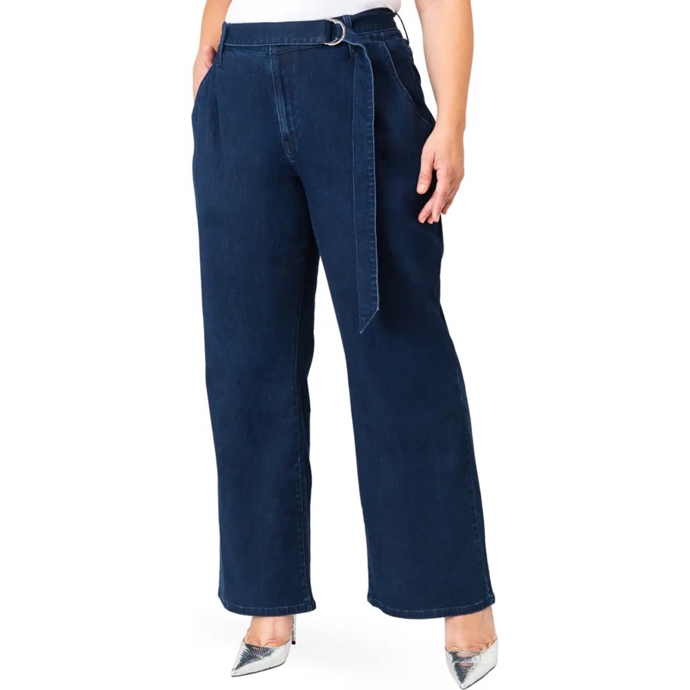 STANDARD AND PRACTICES Zahra Belted Denim Pants ❤️IN STORES❤️.
